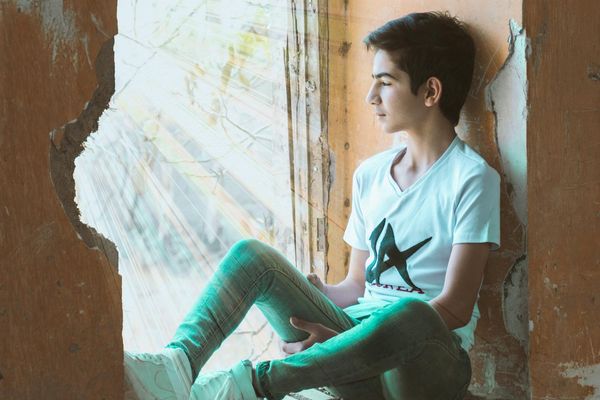 A serene empty studio space with soft, ambient lighting.